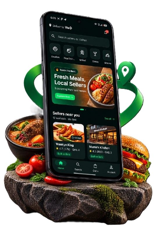 Flash Foods mobile app preview